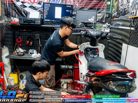 N2O LÀ NƠI CANH CHỈNH DYNO CHUYÊN NGHIỆP, LUÔN LÀM HÀI LÒNG KHÁCH HÀNG