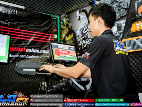 N2O LÀ NƠI CANH CHỈNH DYNO CHUYÊN NGHIỆP, LUÔN LÀM HÀI LÒNG KHÁCH HÀNG