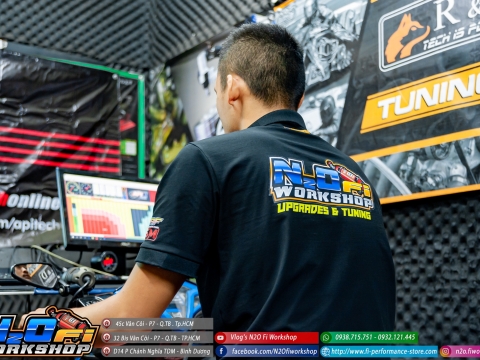 N2O LÀ NƠI CANH CHỈNH DYNO CHUYÊN NGHIỆP, LUÔN LÀM HÀI LÒNG KHÁCH HÀNG