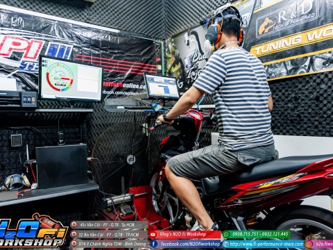 N2O LÀ NƠI CANH CHỈNH DYNO CHUYÊN NGHIỆP, LUÔN LÀM HÀI LÒNG KHÁCH HÀNG