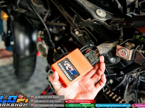 LÊN CÁC DÒNG ECU APITECH, UMA M5, ARACER, ATE ....ĐỘ TẠI N2O FI WORKSHOP