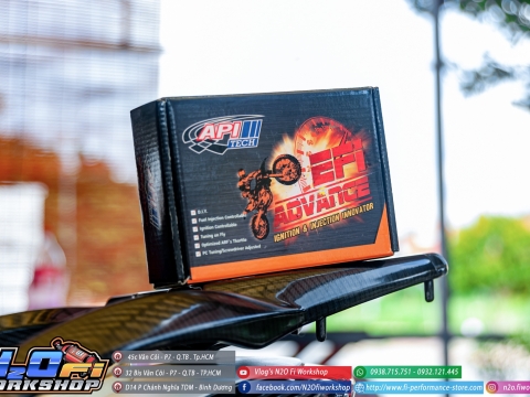 LÊN CÁC DÒNG ECU APITECH, UMA M5, ARACER, ATE ....ĐỘ TẠI N2O FI WORKSHOP