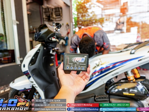 LÊN CÁC DÒNG ECU APITECH, UMA M5, ARACER, ATE ....ĐỘ TẠI N2O FI WORKSHOP