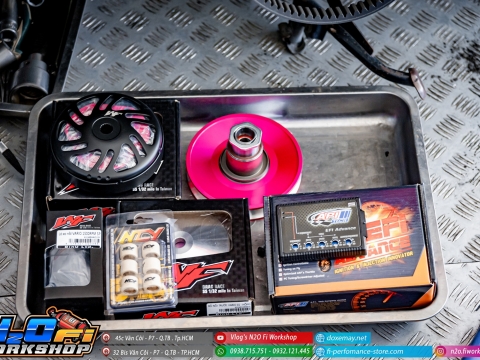 LÊN CÁC DÒNG ECU APITECH, UMA M5, ARACER, ATE ....ĐỘ TẠI N2O FI WORKSHOP