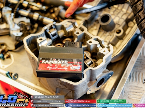 LÊN CÁC DÒNG ECU APITECH, UMA M5, ARACER, ATE ....ĐỘ TẠI N2O FI WORKSHOP