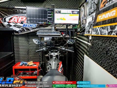 N2O LÀ NƠI CANH CHỈNH DYNO CHUYÊN NGHIỆP, LUÔN LÀM HÀI LÒNG KHÁCH HÀNG