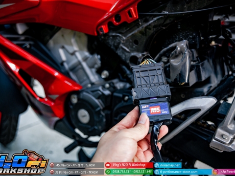 LÊN CÁC DÒNG ECU APITECH, UMA M5, ARACER, ATE ....ĐỘ TẠI N2O FI WORKSHOP
