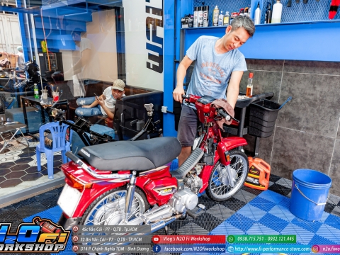 RỬA XE SIÊU SẠCH TẠI N2O
