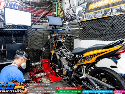N2O LÀ NƠI CANH CHỈNH DYNO CHUYÊN NGHIỆP, LUÔN LÀM HÀI LÒNG KHÁCH HÀNG
