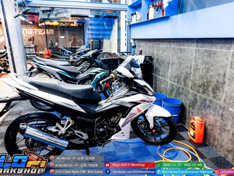 RỬA XE SIÊU SẠCH TẠI N2O