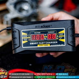 Bộ Sạc Bình Ắc Quy Nhanh 12V-6A Có Màn Hình Hiển Thị - SON - 1206D