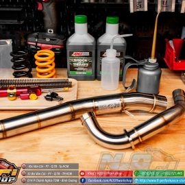 Cổ Pô R8 inox 304  dành cho Ex150 / Winner/ Raider