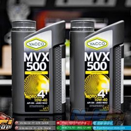 DẦU NHỚT YACCO MVX 500 4T 10W40