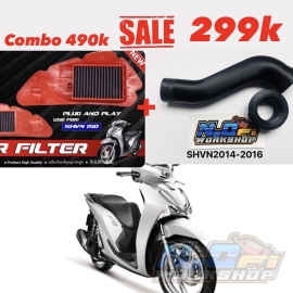 Combo Intake + Lọc Gió TA SHVN2014-2016